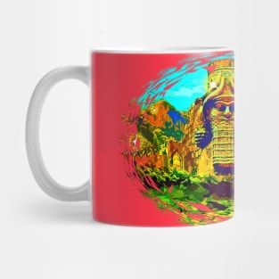 Lamassu art Mug